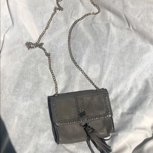 Grey Side Purse